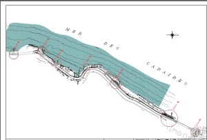 Le plan d'insertion des totems