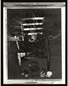 Albert Chong Throne for Ogun with spirit box 1991