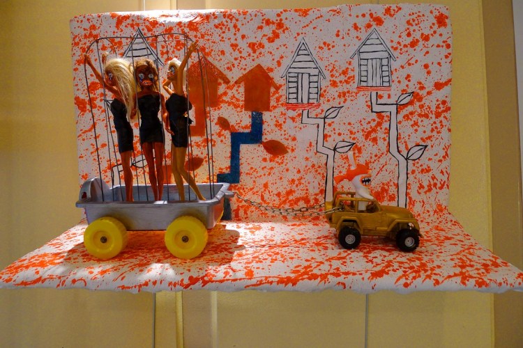 Raymond Médélice L'enlèvement des Sabines 1