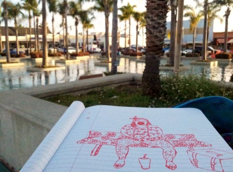 Kelly Sinnapah Mary Carnet de Voyage Miami