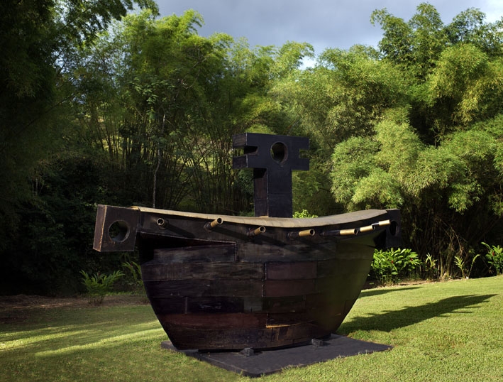 Art contemporain caraïbe Victor Anicet Foudres HSE