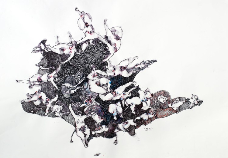 Ernest Breleur Origine 2014 Copyright Jean - Luc de Lagarigue  Courtesy Galerie Maëlle