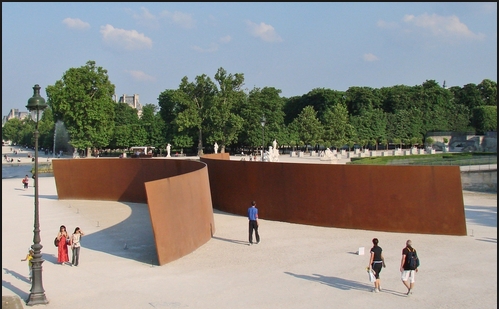 Richard Serra  Clara Clara Tuileries