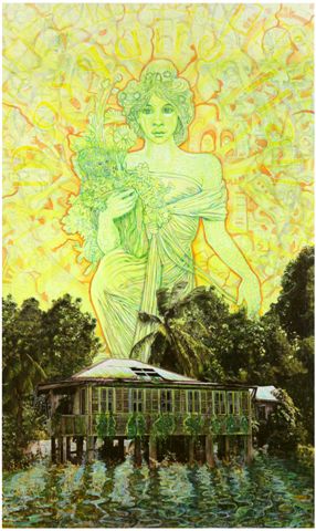 Hew Locke, Mosquito-Hall-2013-pic-by-charles