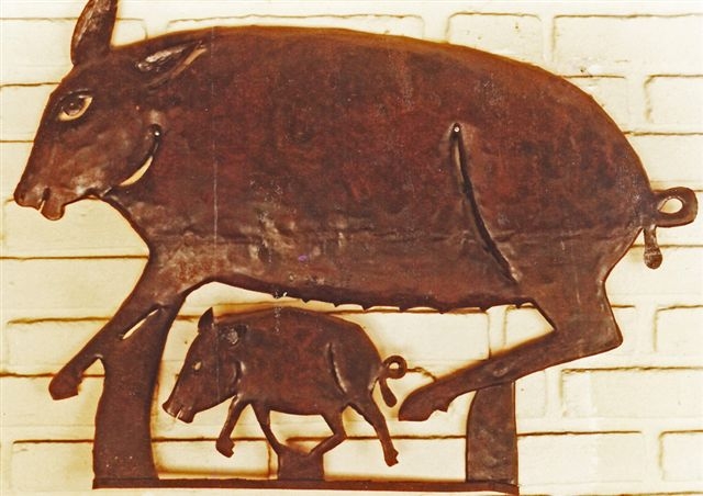 Gabriel Bien Aimé, Maman kochon ak pitit kochon, collection privée