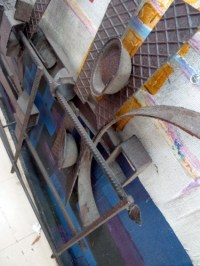 L'oeuvre avant restauration