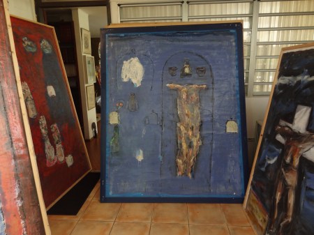 Visite de l'atelier d'Ernest Breleur 