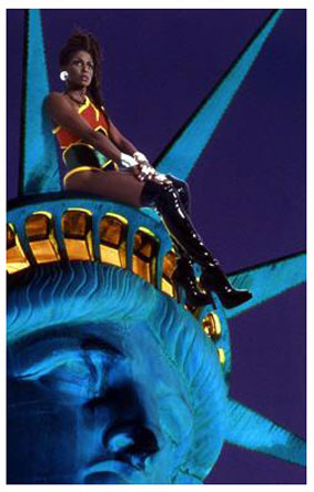 Renée Cox Chilling with liberty 