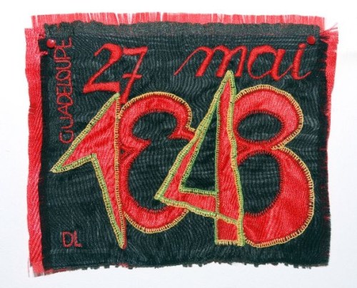 Alex Burke Mémoire des Amériques ( détail ) Vous ëtes ici Fondation Clément 2010 photo Gérard Germain