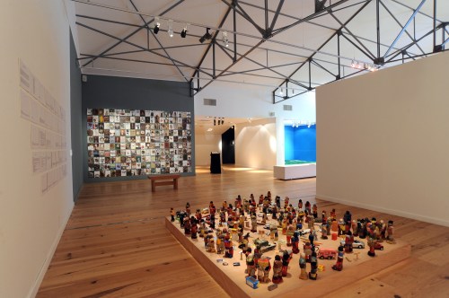 Alex Burke Mémoire des Amériques Vous ëtes ici Fondation Clément 2010 photo Gérard Germain