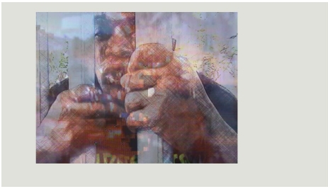 Derrière ces barreaux, vidéoperformance, 2007, Habdaphai