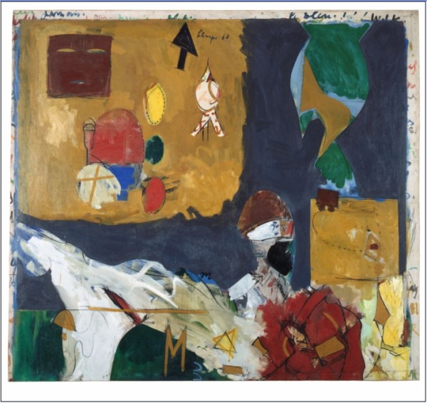 Toussaint Louverture à New York 1960 Huile sur toile 176,9 x 195 cm Dole, musée des Beaux-Arts Acquis en 1988 