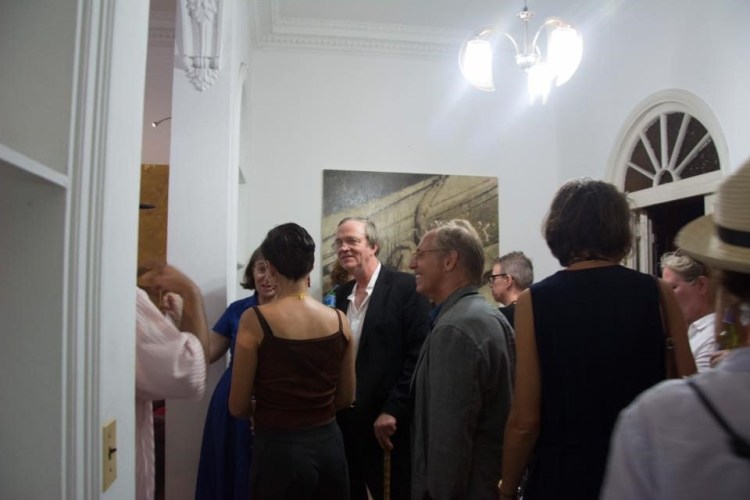 Visite du studio SERONES Carlos Pérez, Diptyque série Neo-Posturas, 2016 (exposition MichelChaillous, KarlosPérez, Stainless &Serones Art Group