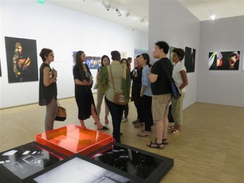 Visite de l'exposition Visions archipéliques