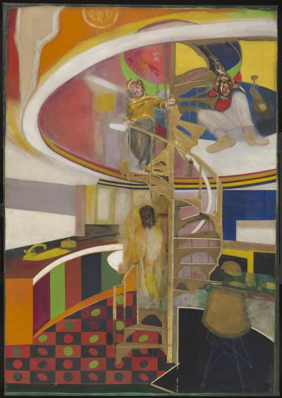 Mirror 1966 Frank Bowling 