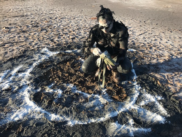 Henri Tauliaut (Martinica). Foto cortesia artista para MAR DE ISLAS encuentro de performance del Caribe 2021