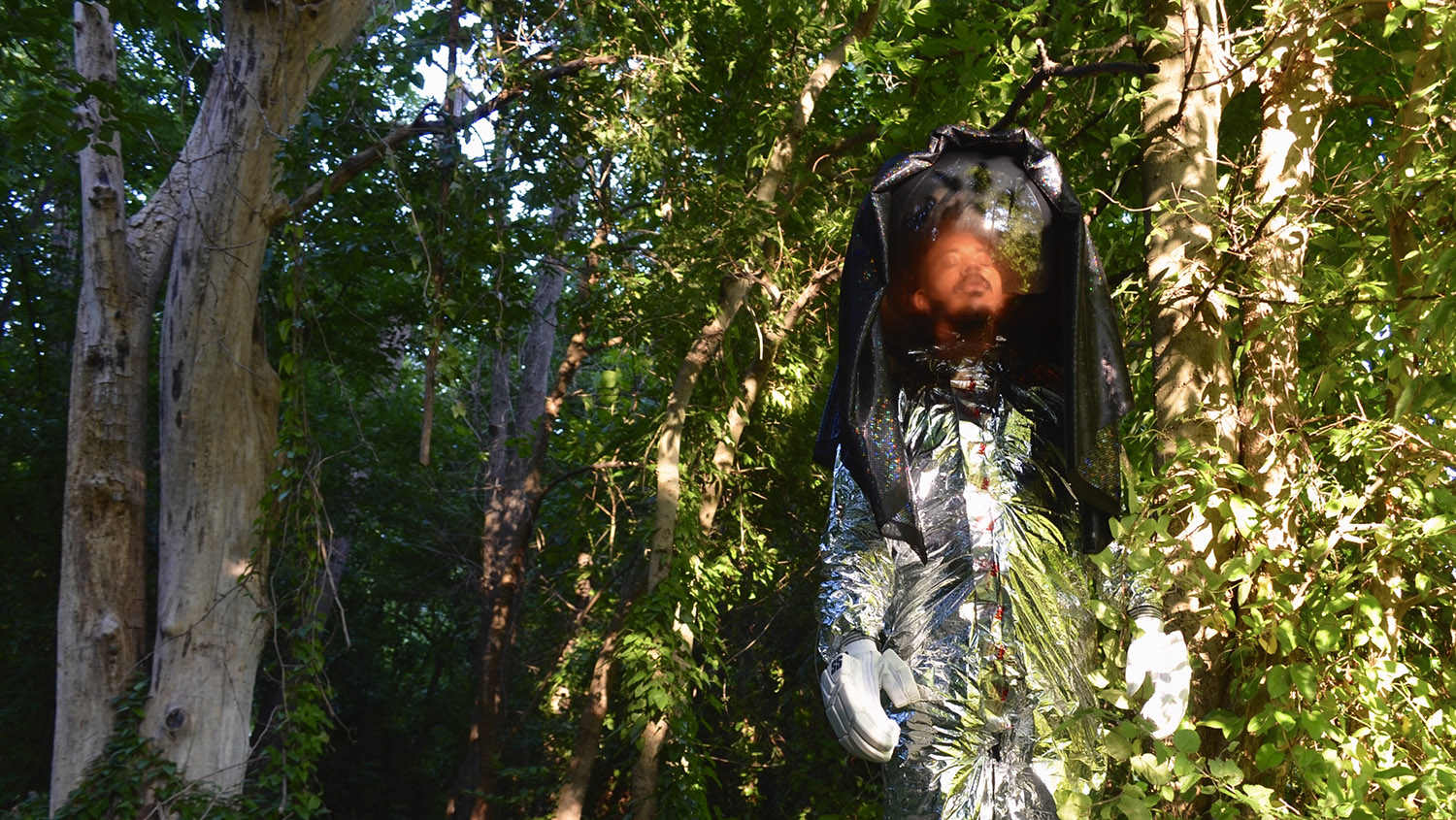 Luis Vasquez la Roche (Trinidad y Tobago). Foto cortesia artista para MAR DE ISLAS encuentro de performance del Caribe 2021