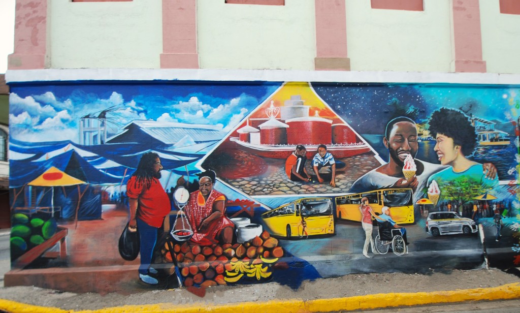 Treize nouvelles fresques murales Kingston, Jamaïque