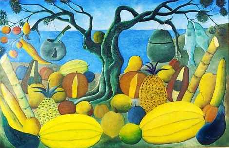 Trois auteurs haïtiens font référence à l’art haïtien&nbsp;primitif/naïf